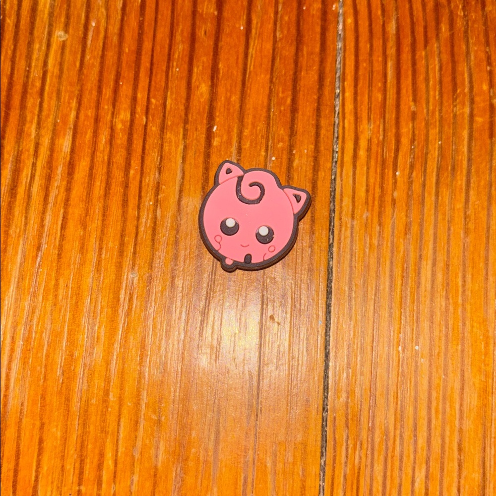 Unofficial Igglybuff Pokemon Croc Jibbitz Charm